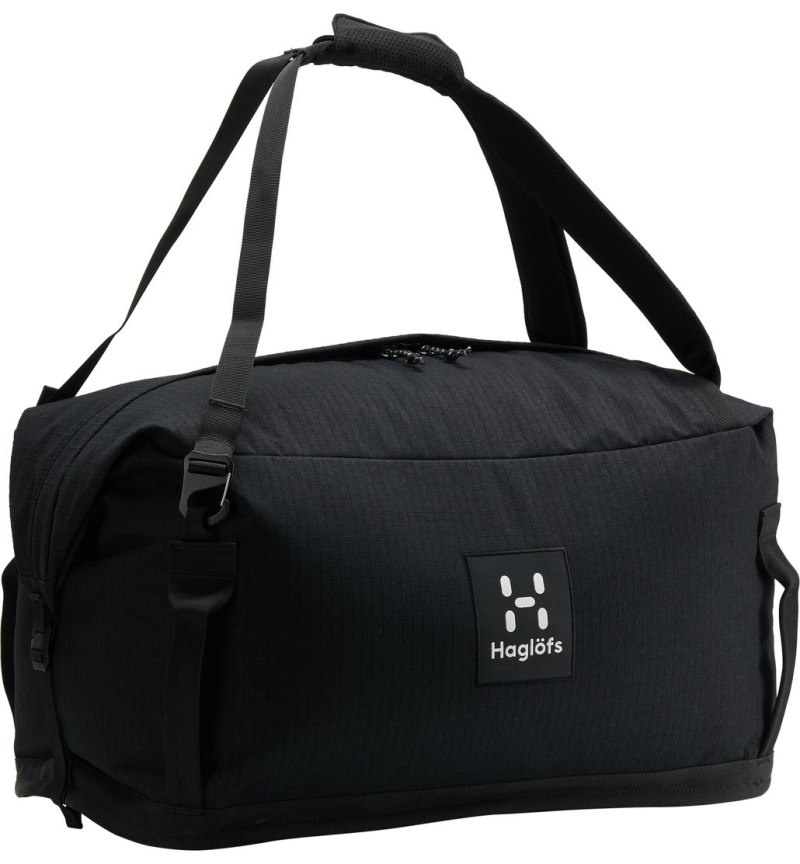 Men's Haglöfs Fjällfärd 60 Duffel Bags Black Canada | HP28-099