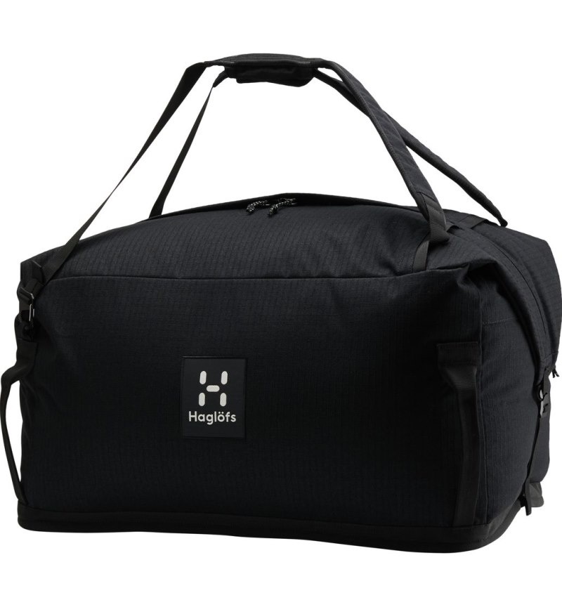 Men\'s Haglöfs Fjällfärd 90 Duffel Bags Black Canada | WC43-106