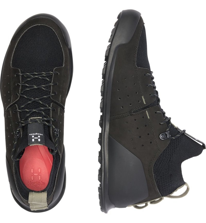 Men's Haglöfs Haglöfs Duality AT2 Low Hiking Shoes Black Canada | TS40-778