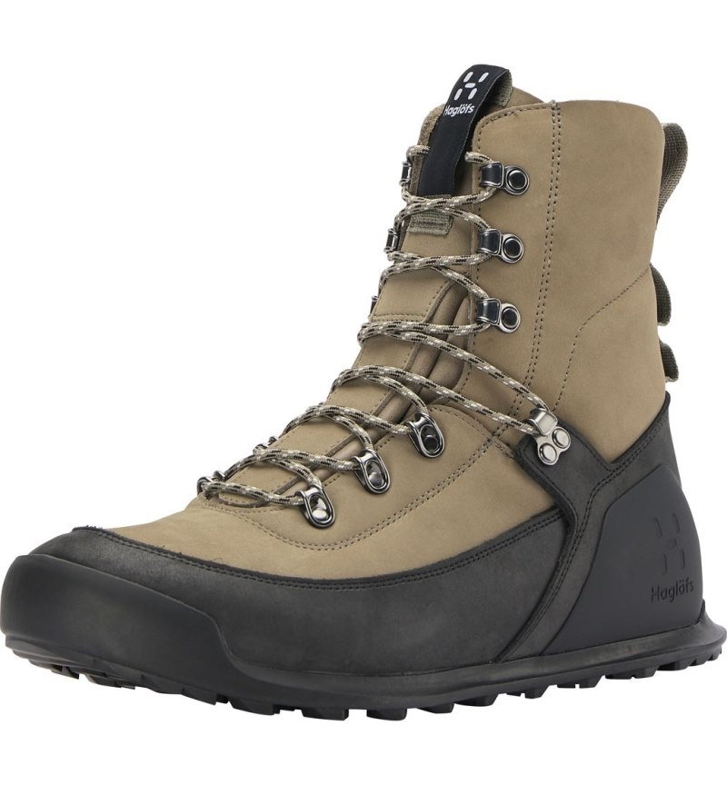 Men's Haglöfs Haglöfs Duality RT1 High Hiking Boots Lichen / Black Canada | MG72-924