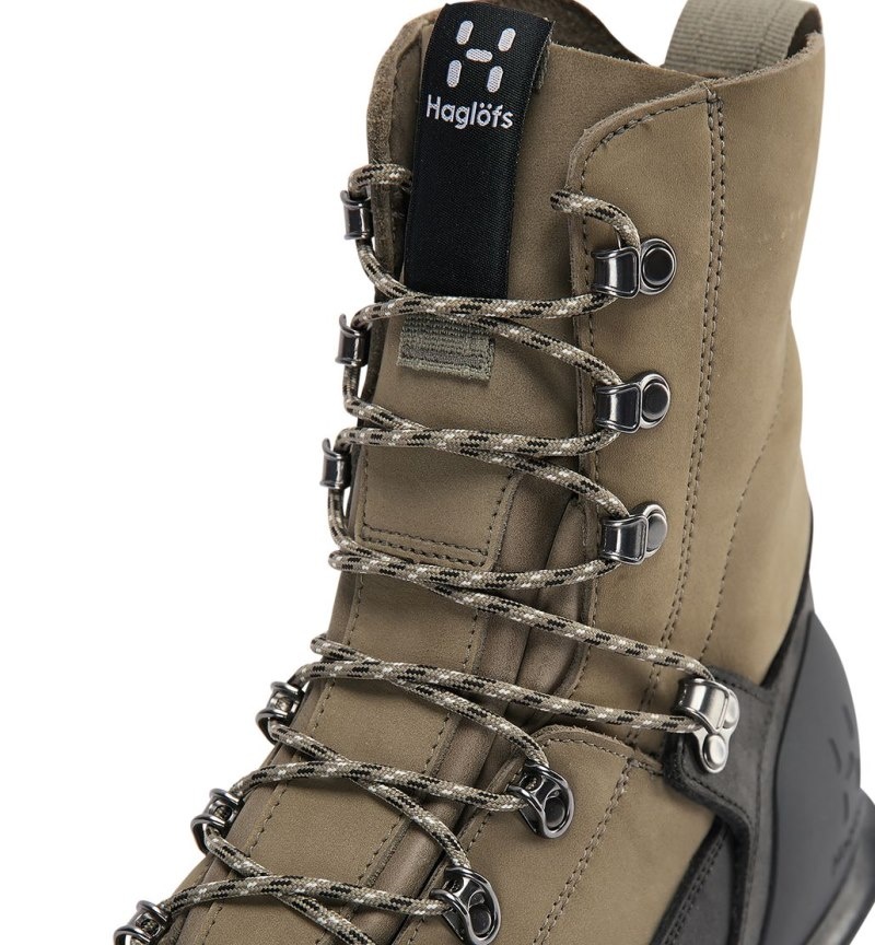 Men's Haglöfs Haglöfs Duality RT1 High Hiking Boots Lichen / Black Canada | MG72-924