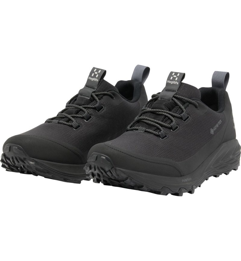 Men's Haglöfs Haglöfs L.I.M FH GTX Low Hiking Shoes Black / Magnetite Canada | QR03-156