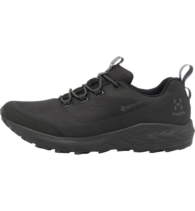 Men\'s Haglöfs Haglöfs L.I.M FH GTX Low Hiking Shoes Black / Magnetite Canada | QR03-156