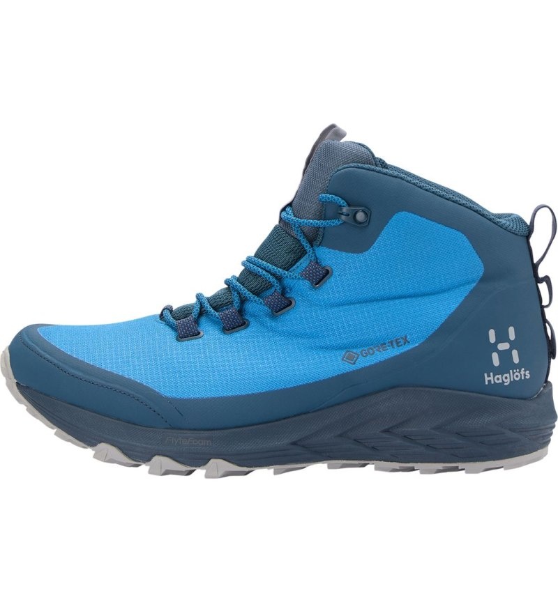 Men's Haglöfs Haglöfs L.I.M FH GTX Mid Hiking Shoes Blue Canada | PL07-092