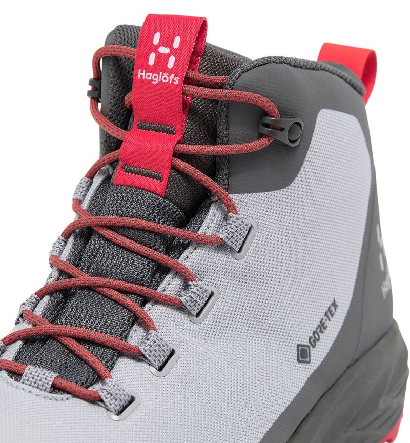 Men's Haglöfs Haglöfs L.I.M FH GTX Mid Hiking Shoes Concrete Canada | RE34-863