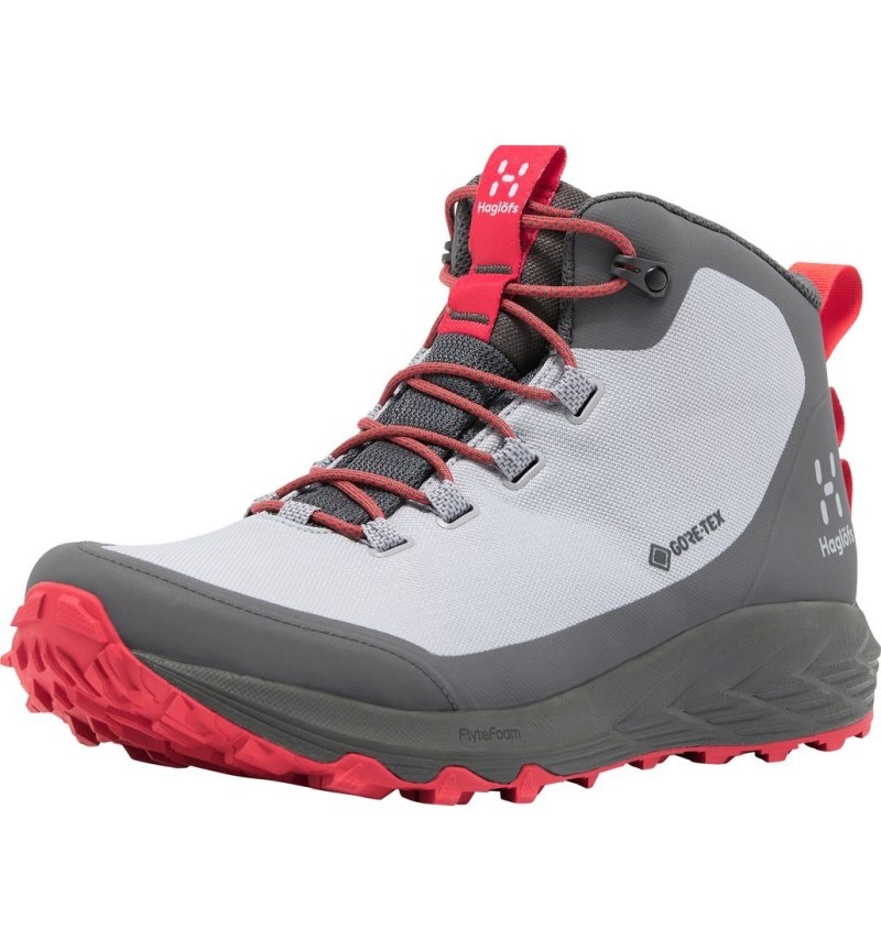 Men's Haglöfs Haglöfs L.I.M FH GTX Mid Hiking Shoes Concrete Canada | RE34-863