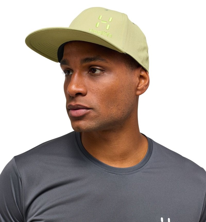 Men's Haglöfs Haglöfs Logo Cap Caps Green Canada | CY29-839