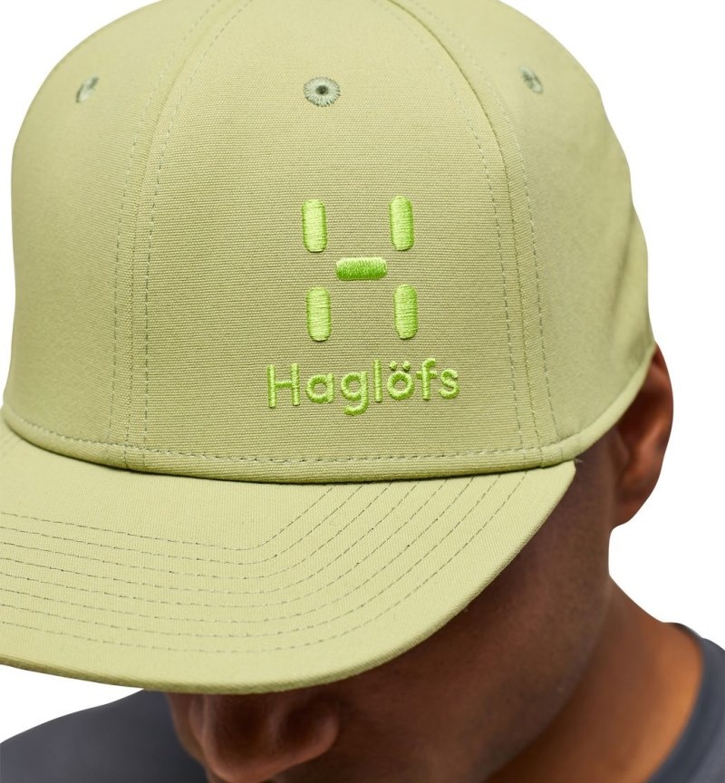 Men's Haglöfs Haglöfs Logo Cap Caps Green Canada | CY29-839