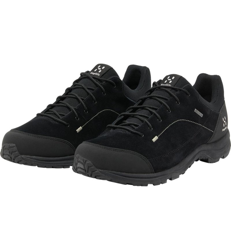 Men's Haglöfs Haglöfs Sajvva GTX Low Hiking Shoes Black Canada | OM08-164