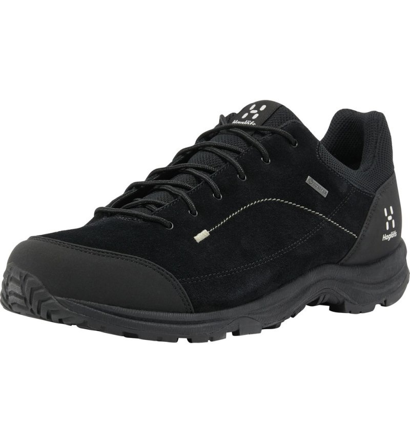 Men's Haglöfs Haglöfs Sajvva GTX Low Hiking Shoes Black Canada | OM08-164