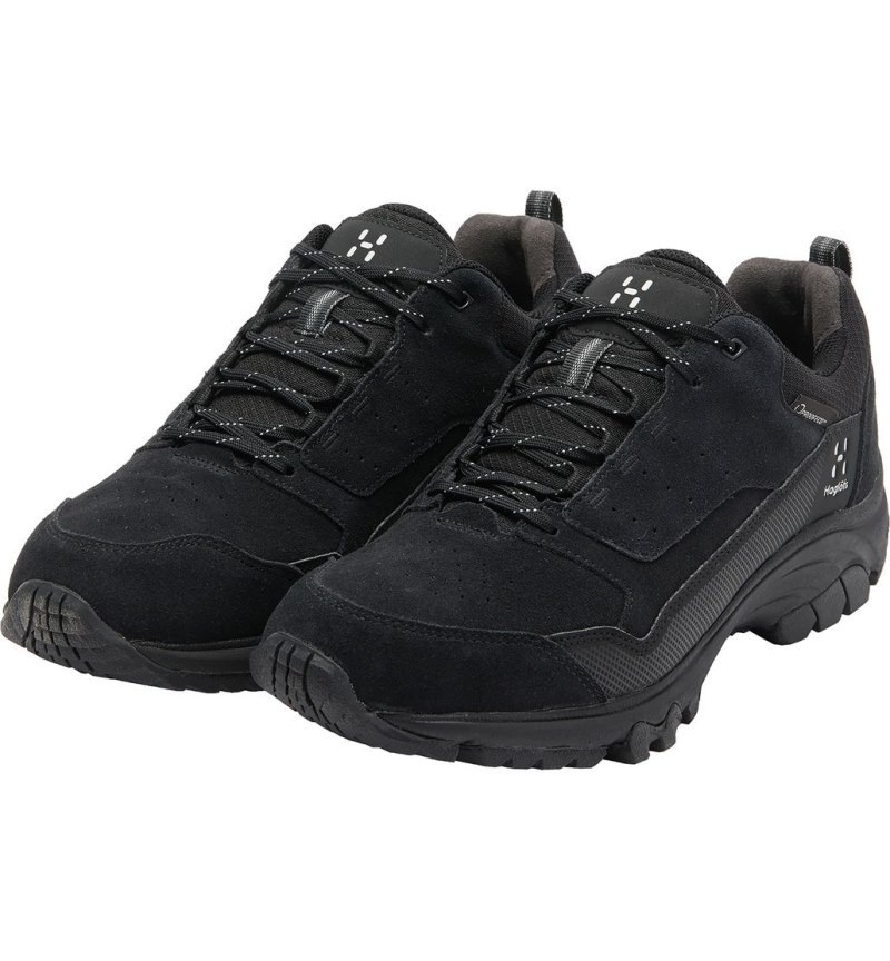 Men's Haglöfs Haglöfs Skuta Proof Low Hiking Shoes Black Canada | NT52-394