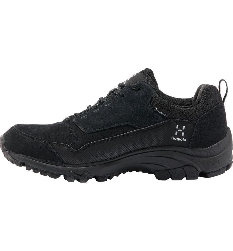 Men's Haglöfs Haglöfs Skuta Proof Low Hiking Shoes Black Canada | NT52-394