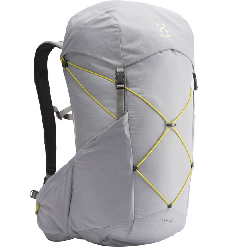 Men's Haglöfs L.I.M 25 Hiking Backpacks Concrete / Aurora Canada | KU00-520