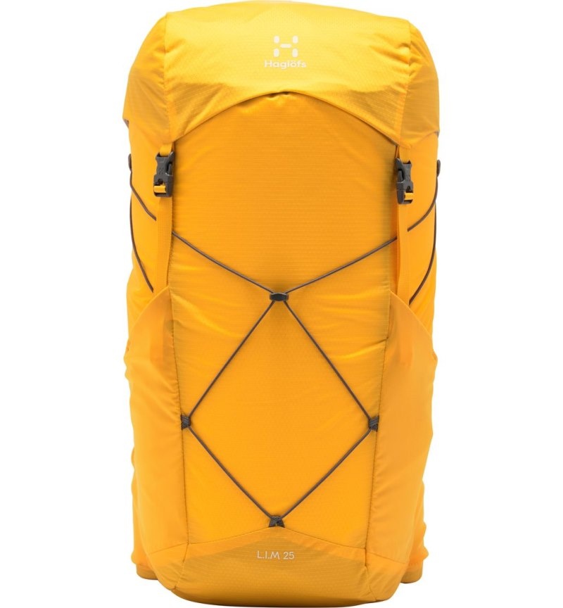 Men's Haglöfs L.I.M 25 Hiking Backpacks Yellow Canada | KC01-909