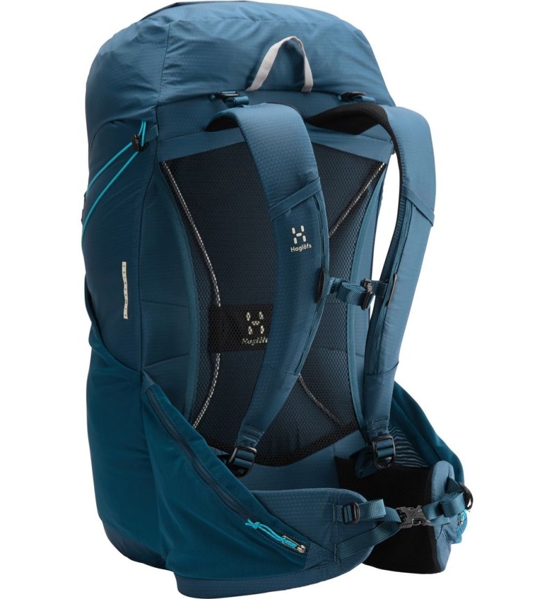 Men's Haglöfs L.I.M 35 Hiking Backpacks Dark Ocean / Blue Canada | WP64-967