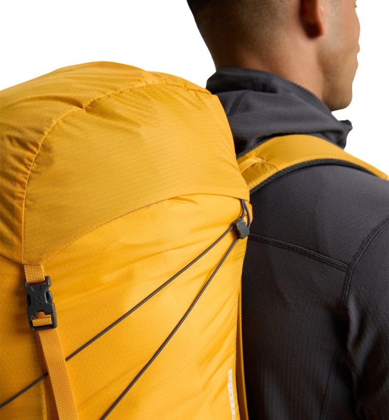 Men's Haglöfs L.I.M 35 Hiking Backpacks Yellow Canada | JH73-848