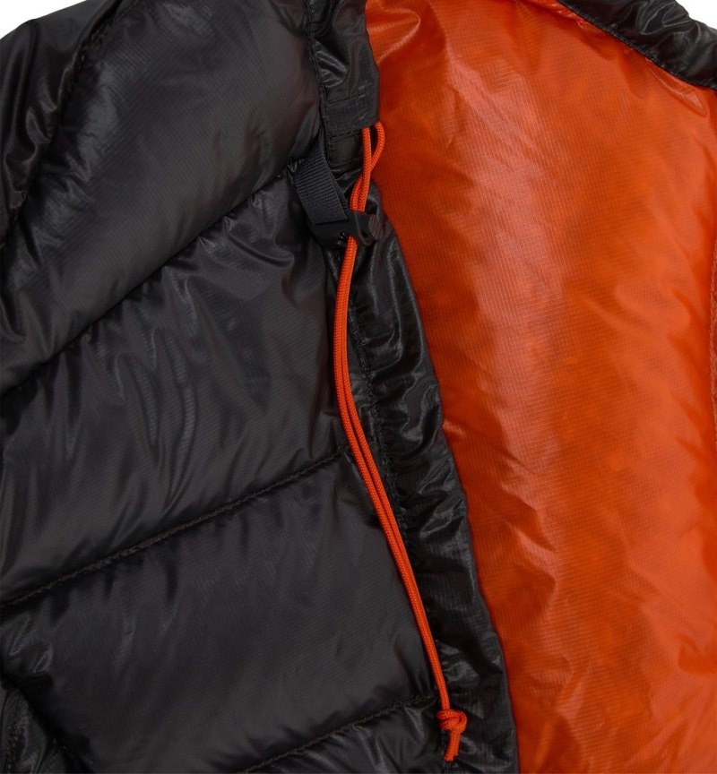 Men's Haglöfs L.I.M +3 Down Sleeping Bags Magnetite / Orange Canada | FC95-554