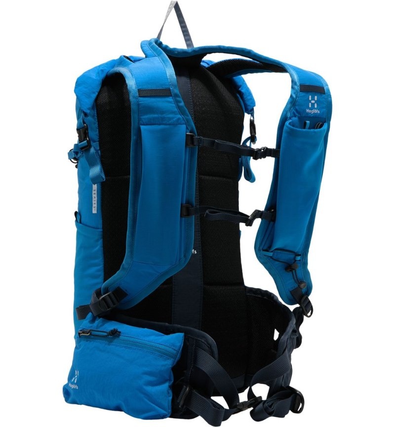 Men's Haglöfs L.I.M Airak 14 Hiking Backpacks Blue / Blue Canada | XV75-066