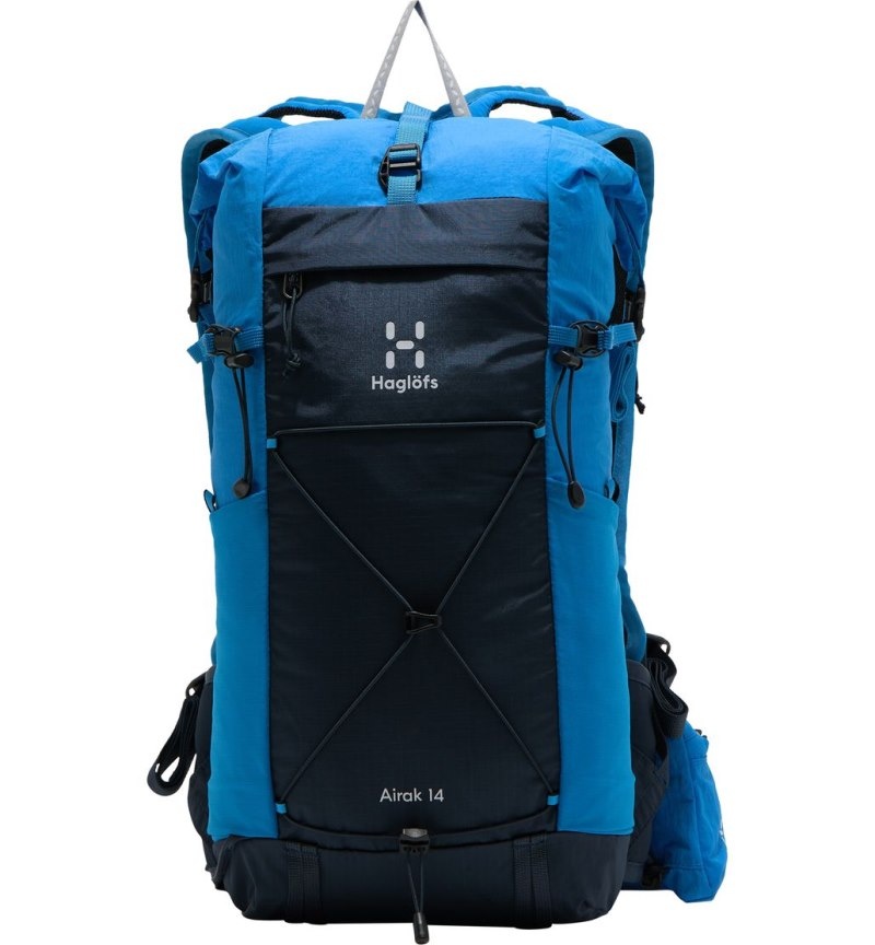 Men's Haglöfs L.I.M Airak 14 Hiking Backpacks Blue / Blue Canada | XV75-066