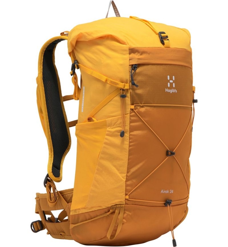 Men's Haglöfs L.I.M Airak 24 Hiking Backpacks Yellow / Yellow Canada | RH43-598