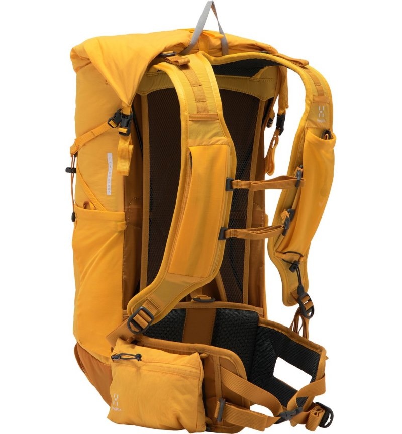 Men's Haglöfs L.I.M Airak 24 Hiking Backpacks Yellow / Yellow Canada | RH43-598