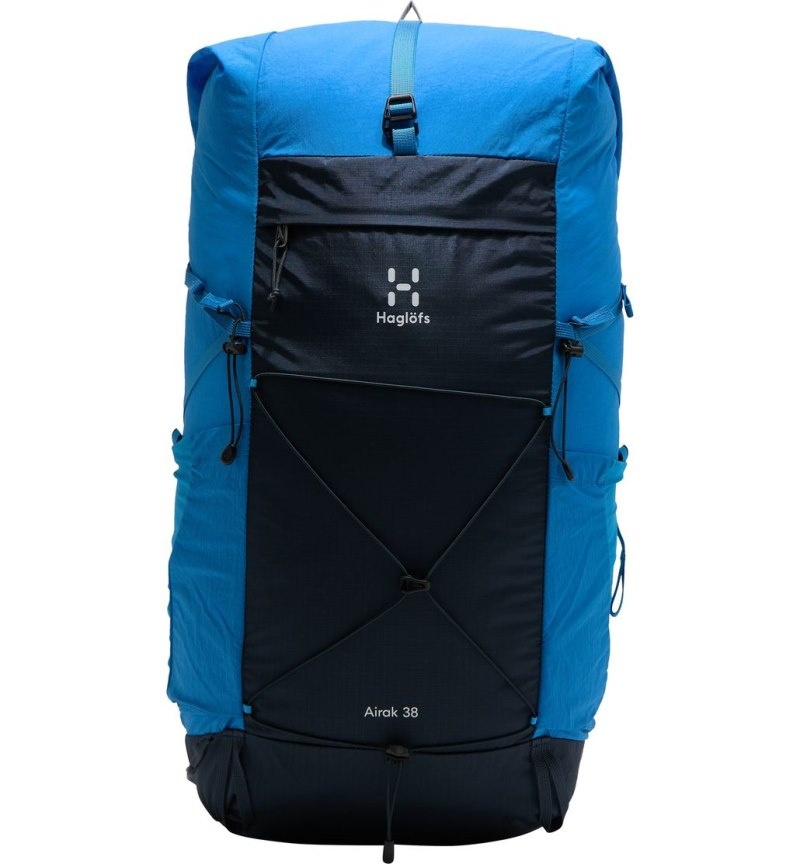 Men's Haglöfs L.I.M Airak 38 Hiking Backpacks Blue / Blue Canada | QZ70-495