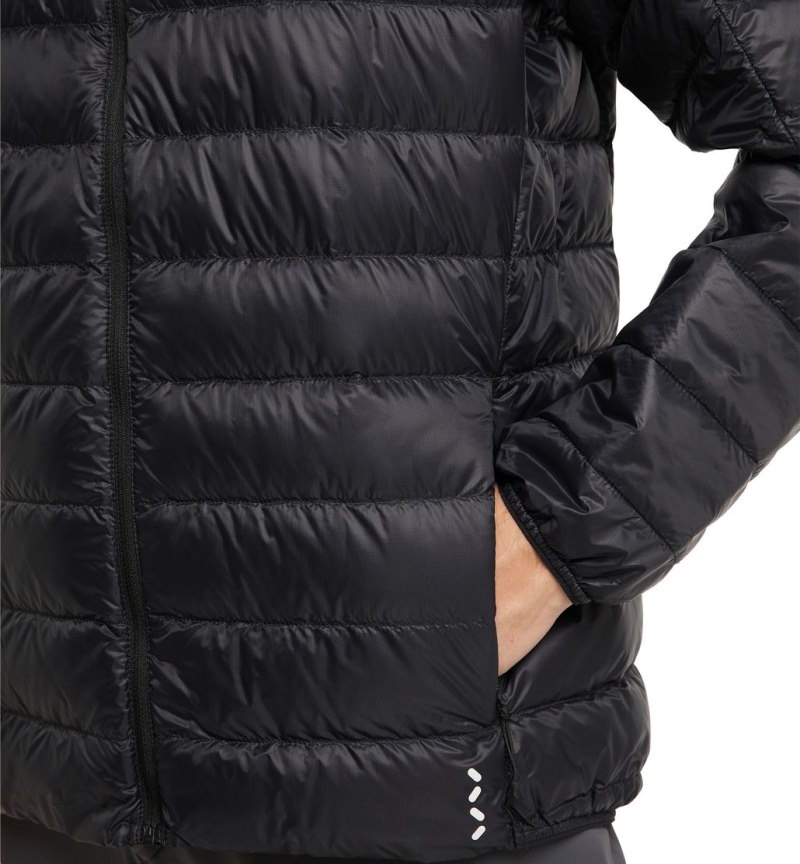 Men's Haglöfs L.I.M Down Jacket Insulated Jackets Black Canada | FJ19-106