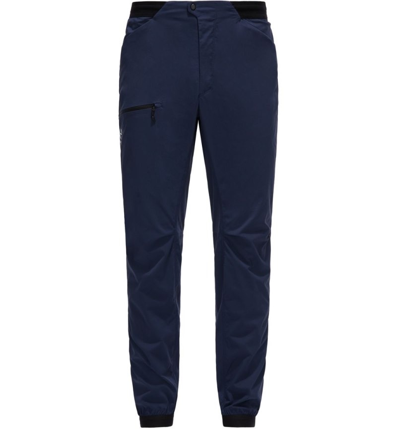 Men's Haglöfs L.I.M Fuse Pant Hiking Trousers Blue Canada | SS95-057