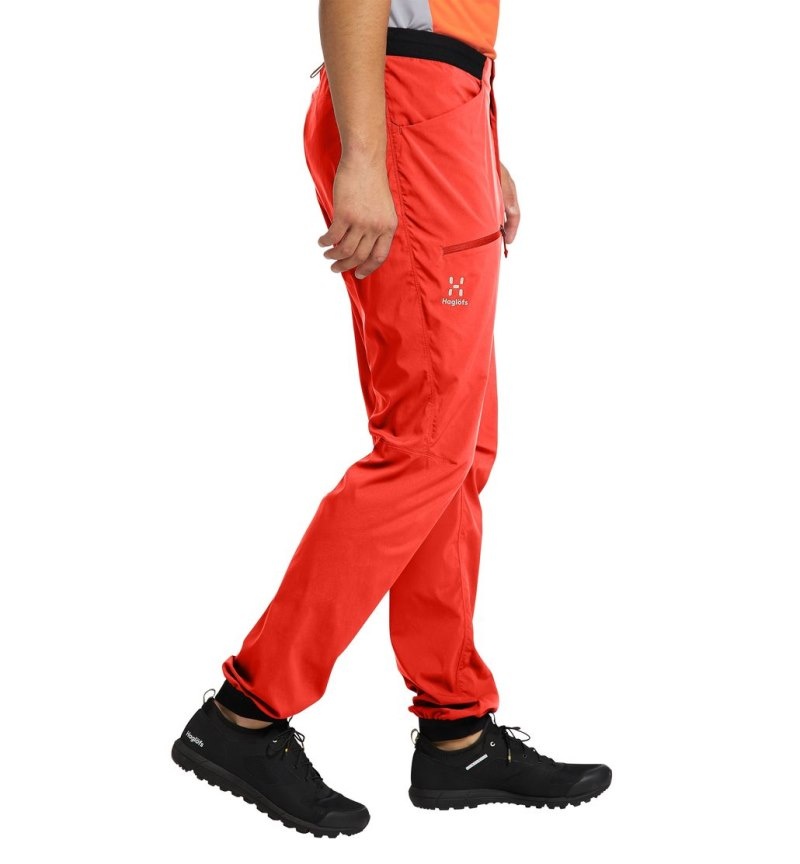 Men's Haglöfs L.I.M Fuse Pant Hiking Trousers Habanero Canada | XO82-323