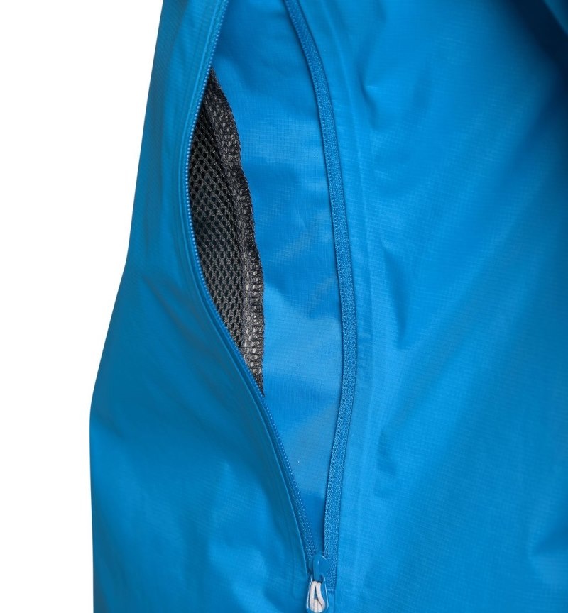 Men's Haglöfs L.I.M GTX II Jacket Windbreaker Blue Canada | QR61-436