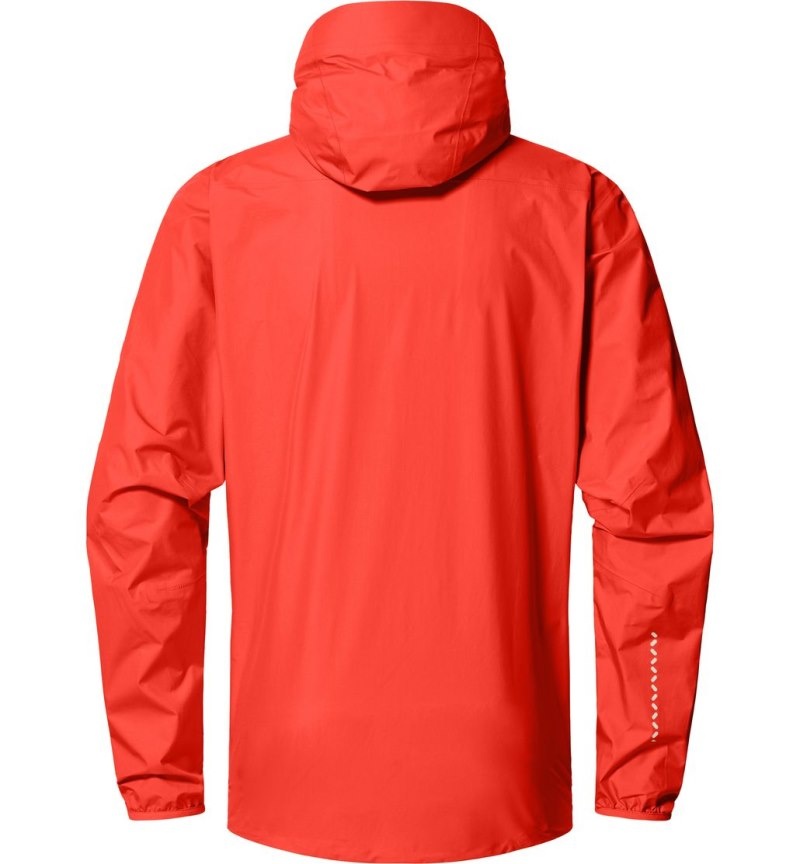 Men\'s Haglöfs L.I.M GTX II Jacket Windbreaker Habanero Canada | FW30-593