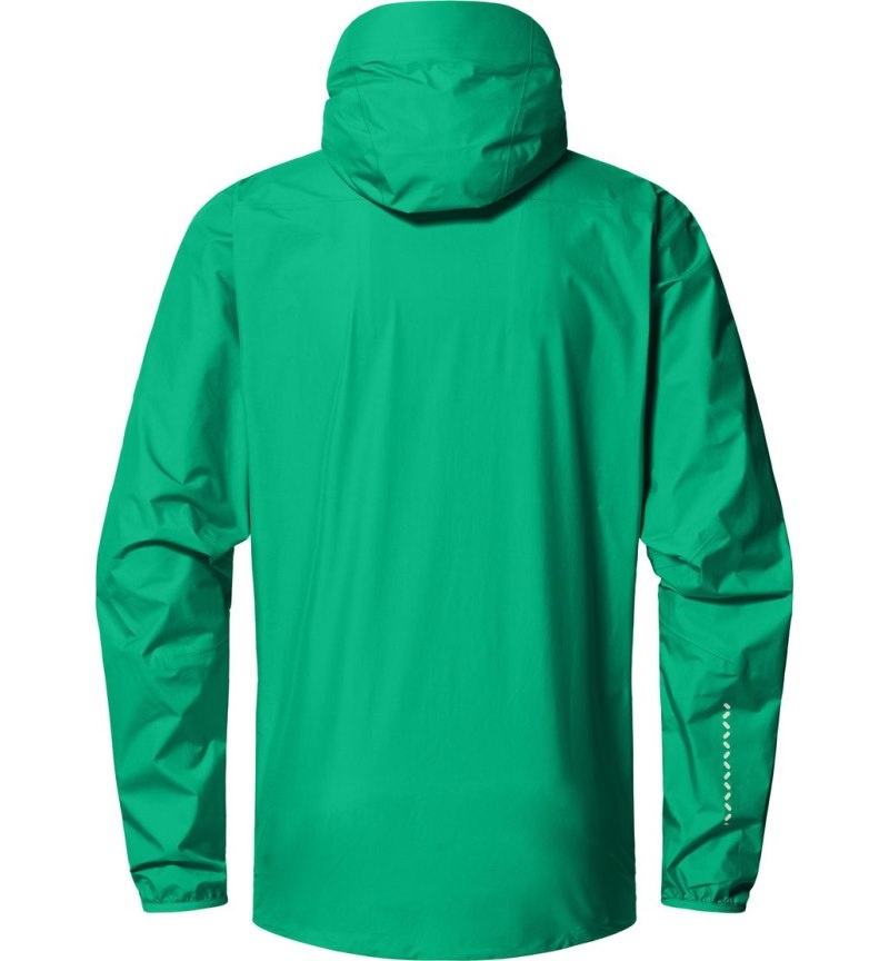 Men\'s Haglöfs L.I.M GTX II Jacket Windbreaker Green Canada | IT14-421