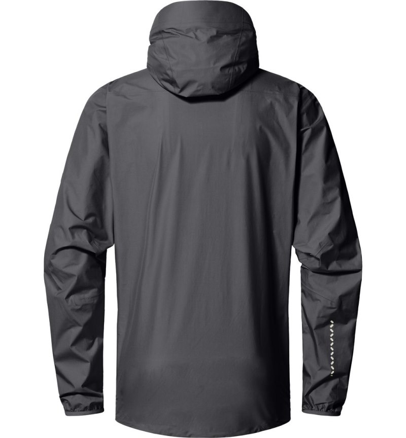 Men\'s Haglöfs L.I.M GTX II Jacket Windbreaker Magnetite Canada | UV54-547