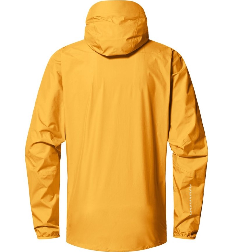 Men\'s Haglöfs L.I.M GTX II Jacket Windbreaker Yellow Canada | HR25-947