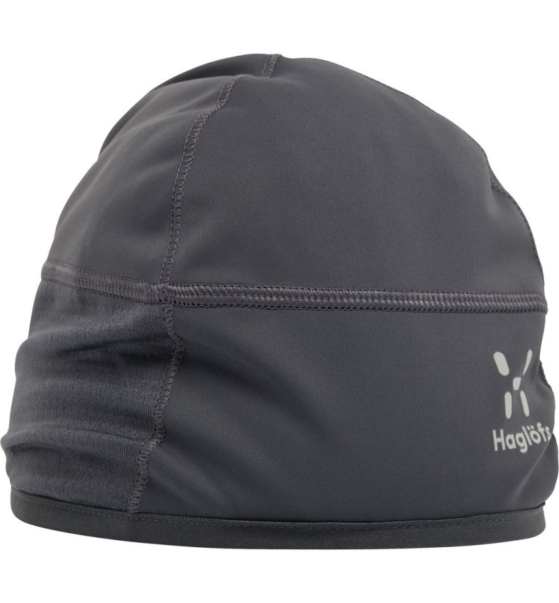 Men's Haglöfs L.I.M Hybrid Windstopper Beanie Beanies Magnetite Canada | HT77-113