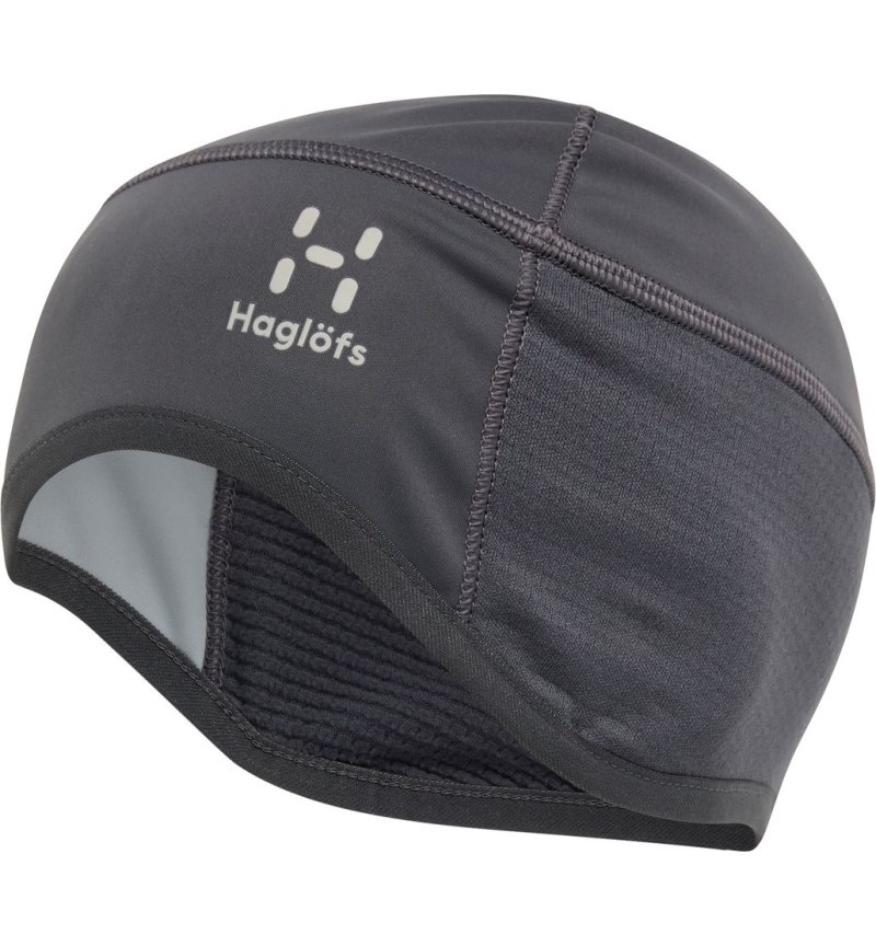 Men\'s Haglöfs L.I.M Hybrid Windstopper Beanie Beanies Magnetite Canada | HT77-113