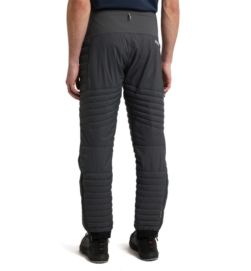 Men's Haglöfs L.I.M Mimic Pant Lined Trousers Magnetite Canada | CK30-040