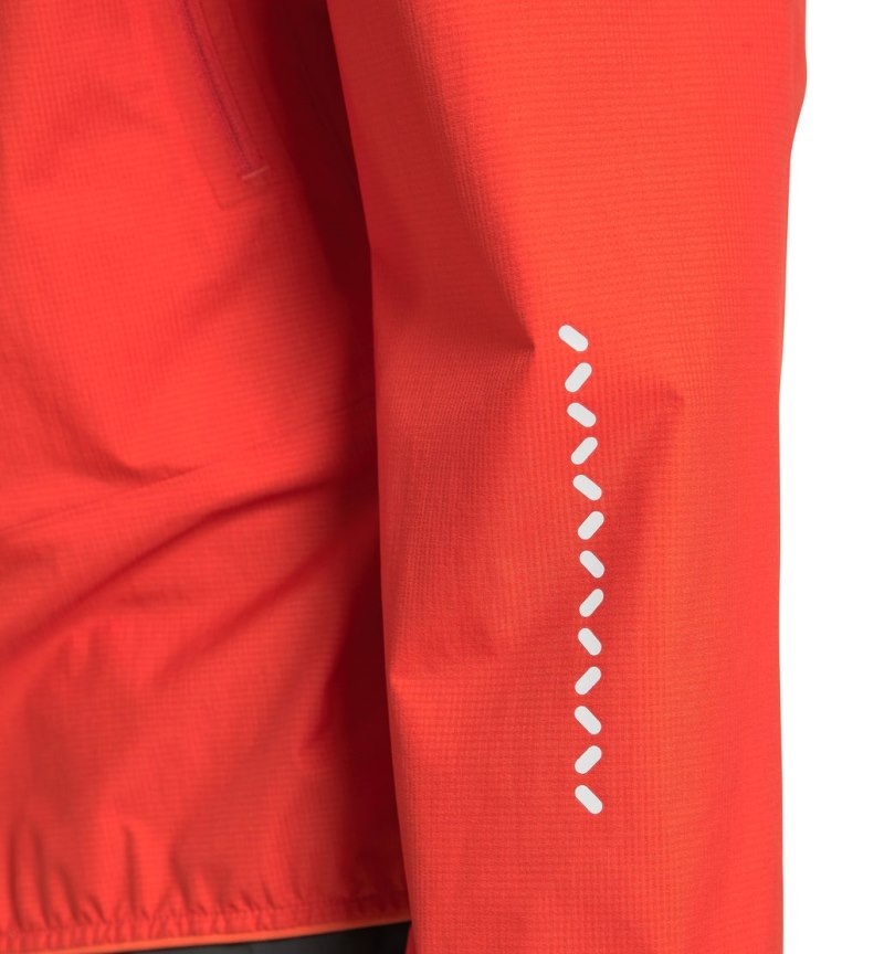 Men's Haglöfs L.I.M Proof Jacket Windbreaker Habanero / Orange Canada | SS10-209