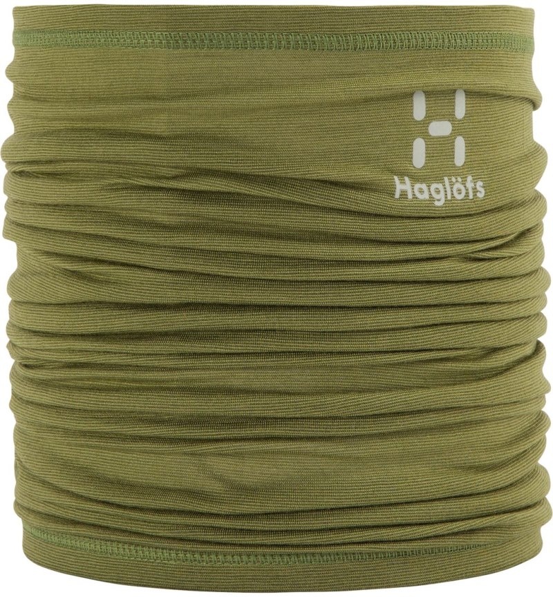 Men's Haglöfs L.I.M Smart Temp Winter Multitube Headband Olive Green Canada | FJ51-223