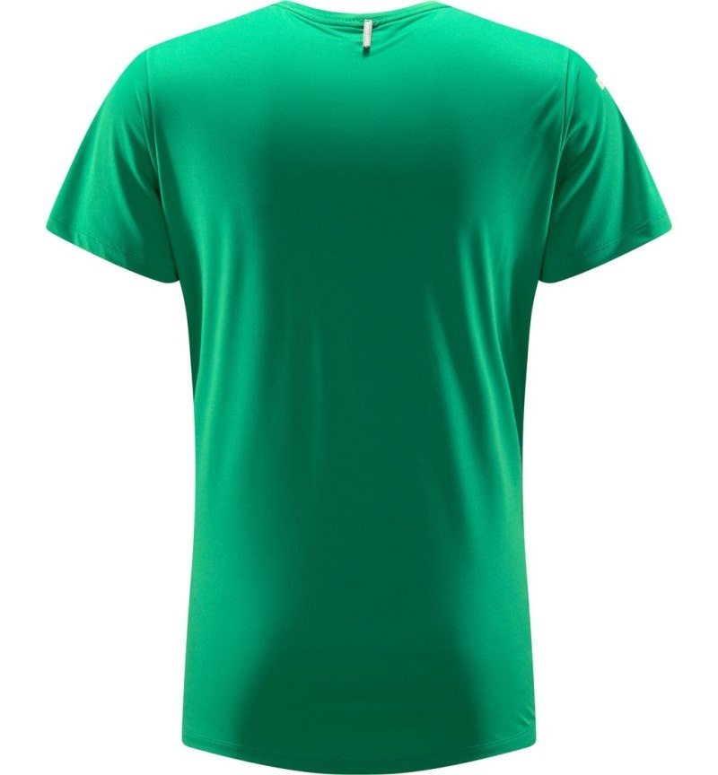 Men's Haglöfs L.I.M Tech Tee T Shirts Green Canada | SJ16-523