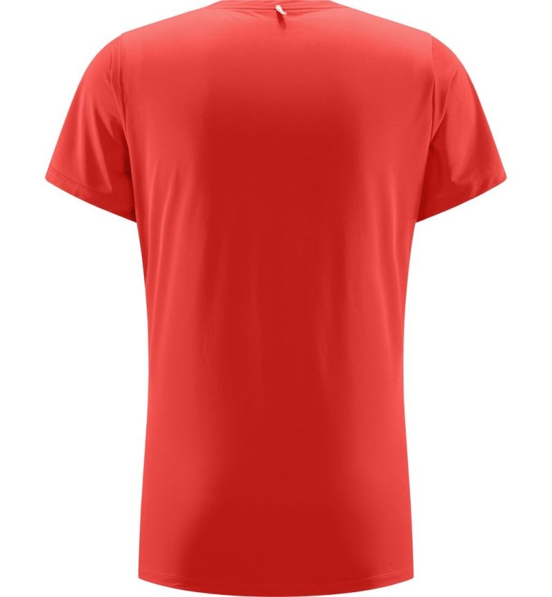 Men's Haglöfs L.I.M Tech Tee T Shirts Habanero Canada | DY81-816