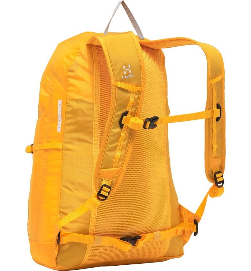 Men's Haglöfs L.I.M Tight Light Daypacks & Laptop Backpacks Yellow Canada | LN14-201