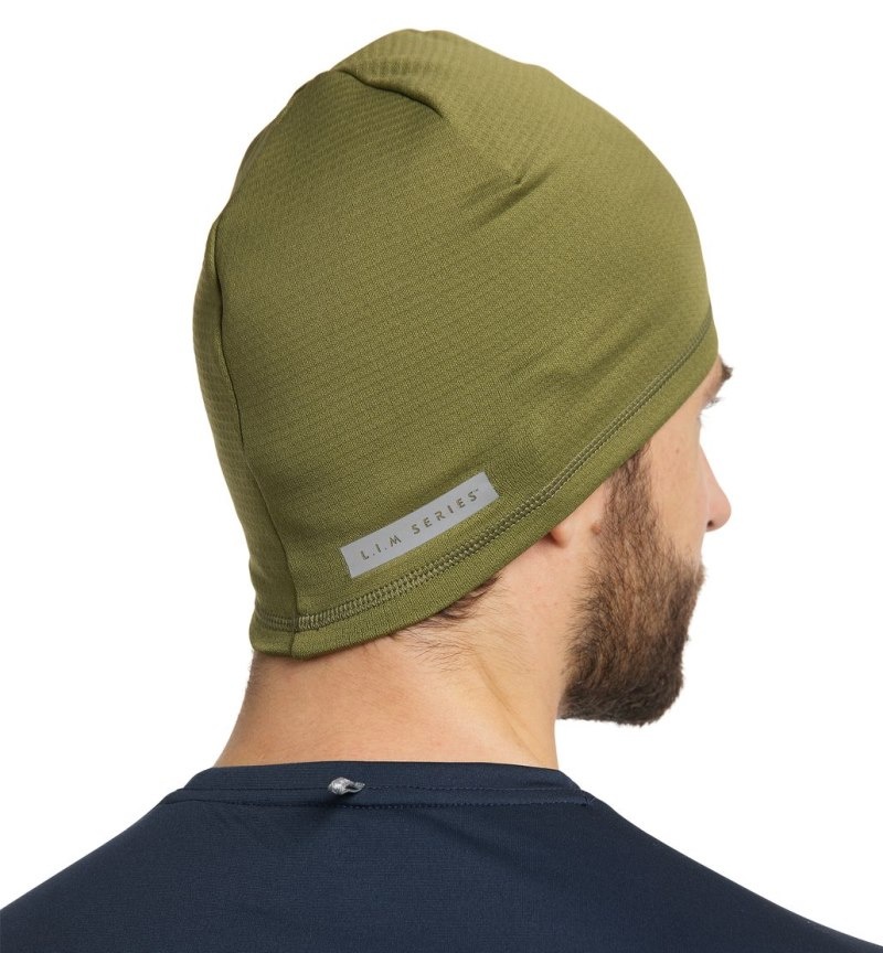 Men's Haglöfs L.I.M Winter Beanie Beanies Olive Green Canada | LD47-327