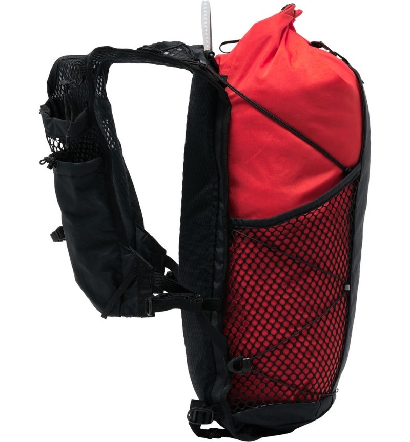 Men's Haglöfs L.I.M ZT 14 Hiking Backpacks Black / Red Canada | HR59-324