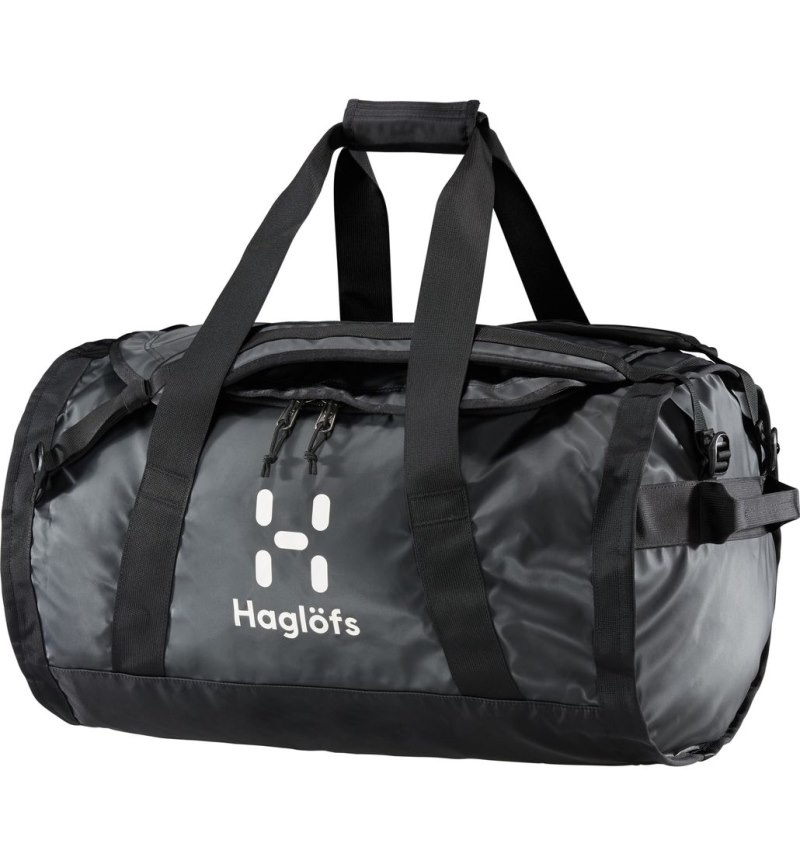 Men\'s Haglöfs Lava 50 Duffel Bags Black Canada | EB74-046