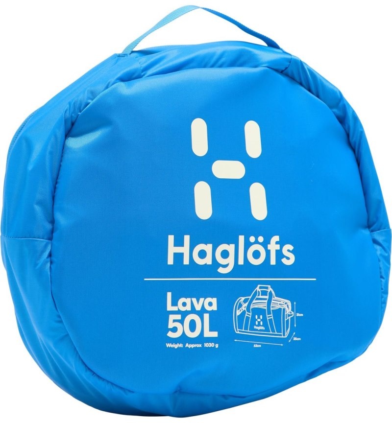 Men's Haglöfs Lava 50 Duffel Bags Blue Canada | LP79-588