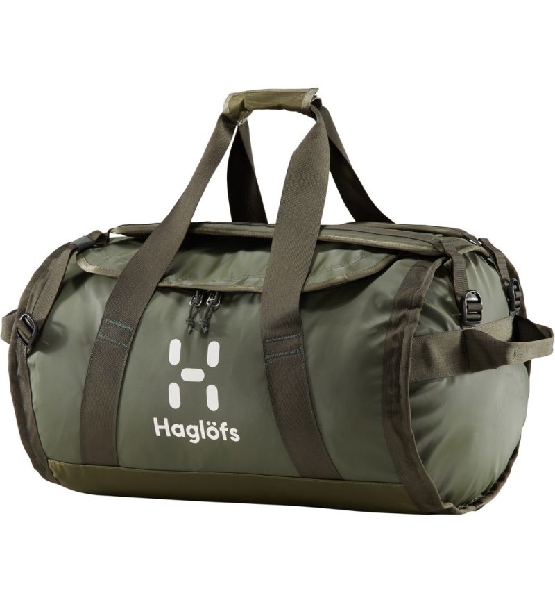 Men\'s Haglöfs Lava 50 Duffel Bags Deep Olive Canada | KA37-795