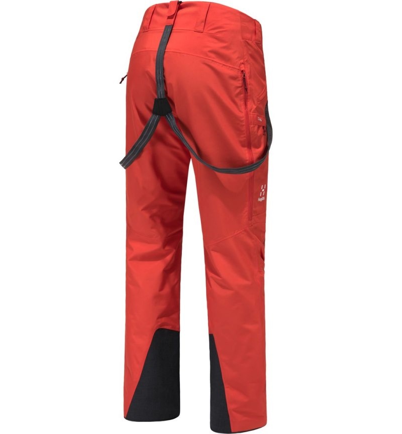 Men's Haglöfs Lumi Form Pant Waterproof Trousers Habanero Canada | XT28-693