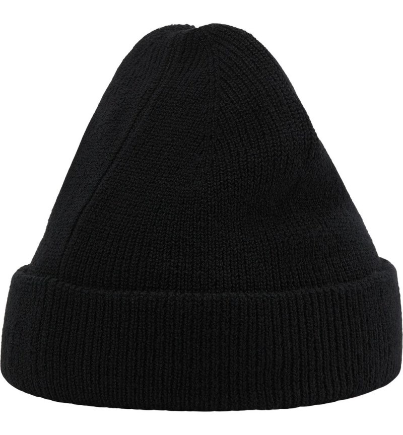 Men's Haglöfs Malung Beanie Beanies Black Canada | UF90-292