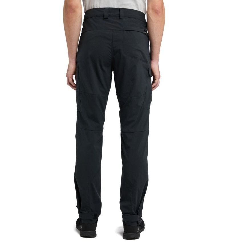 Men's Haglöfs Mid Standard Pant Hiking Trousers Black Canada | YI07-737